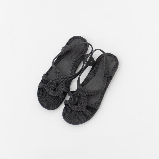 BRASILERAS|Kasgar Esmirna Sandal(Black)