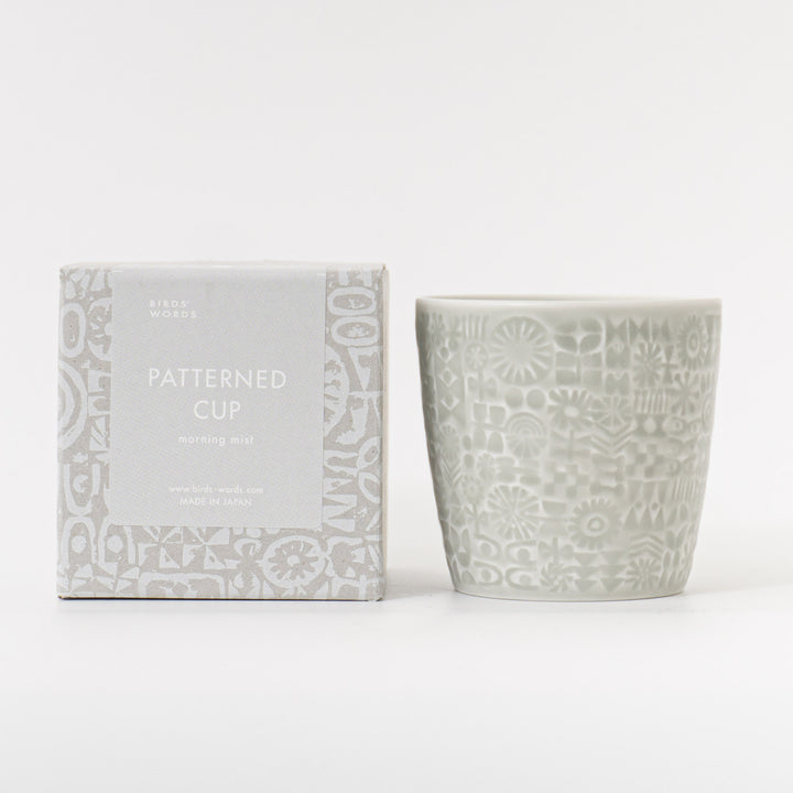 BIRDS’WORDS/ PATTERNED CUP