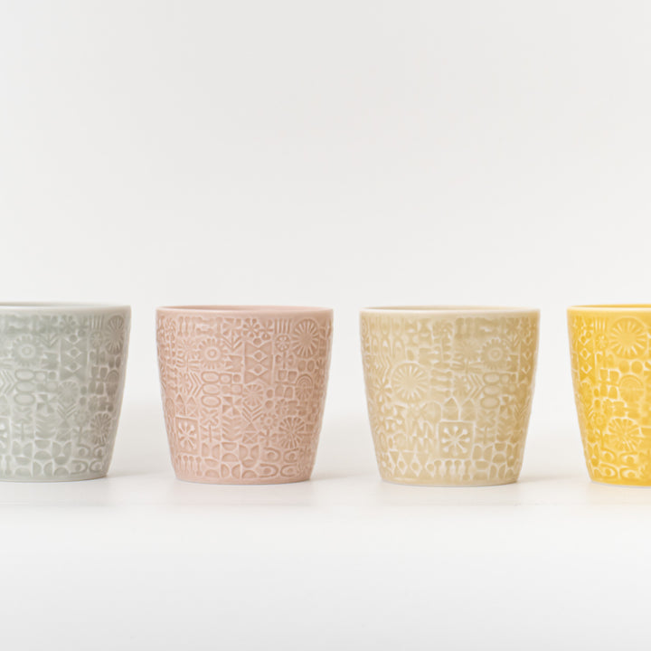 BIRDS’WORDS/ PATTERNED CUP