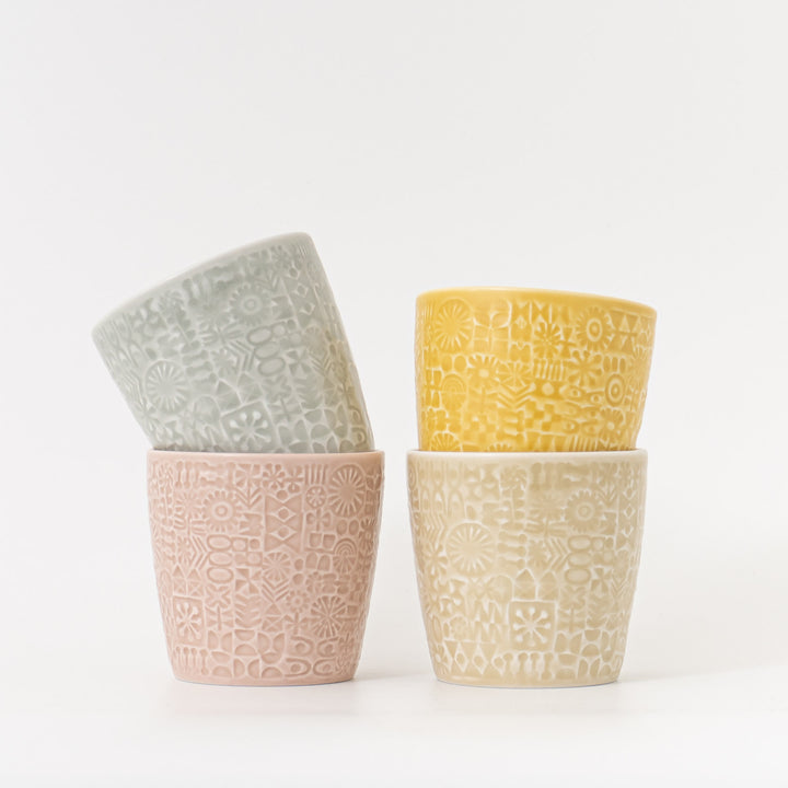 BIRDS’WORDS/ PATTERNED CUP