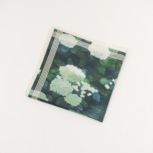 ASEEDONCLÖUD|Handkerchief -Ajisai 001061