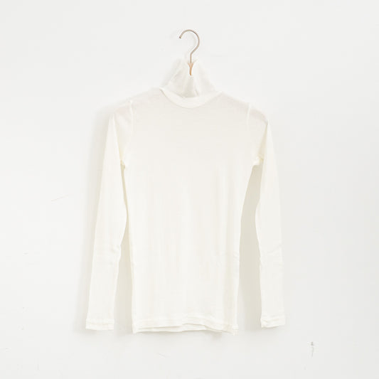 ゴーシュ|スーピマカシミアフライスタートルネック G254-T046(white)