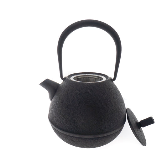空間鋳造|南部鉄器 急須EGG・中 茶こし付き-Y