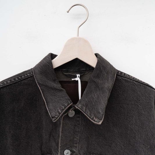 KAPTAIN SUNSHINE|MEN Washed Denim Tracker Jacket No.3