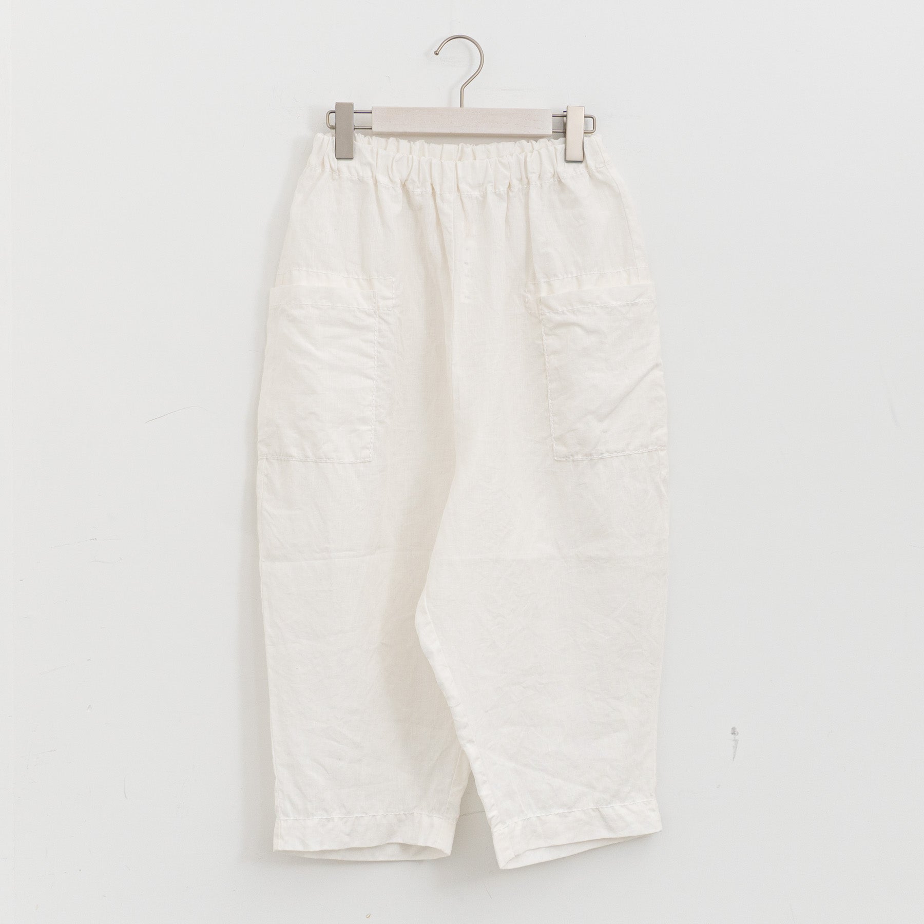 homspun｜WOMEN リネンバイオ8分丈パンツ 261-3406 Y – haus-netstore