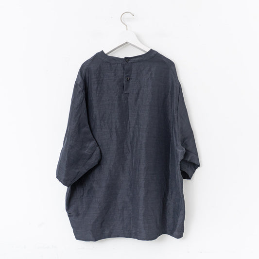 nonnotte|MEN Draping Half Sleeve Pullover Shirt N-25S-052