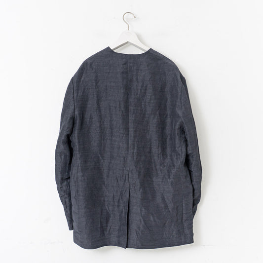 nonnotte|MEN Draping No Collar 2B N Jacket N-25S-044