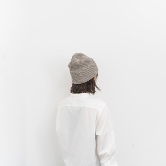2026SS mature ha.|knit cap linen silk MLK-052-H