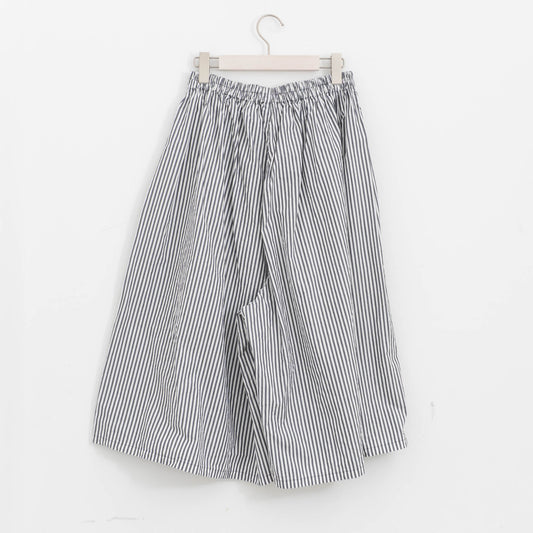 homspun|WOMEN タイプライターギャザーキュロットパンツ 261-3405-Y