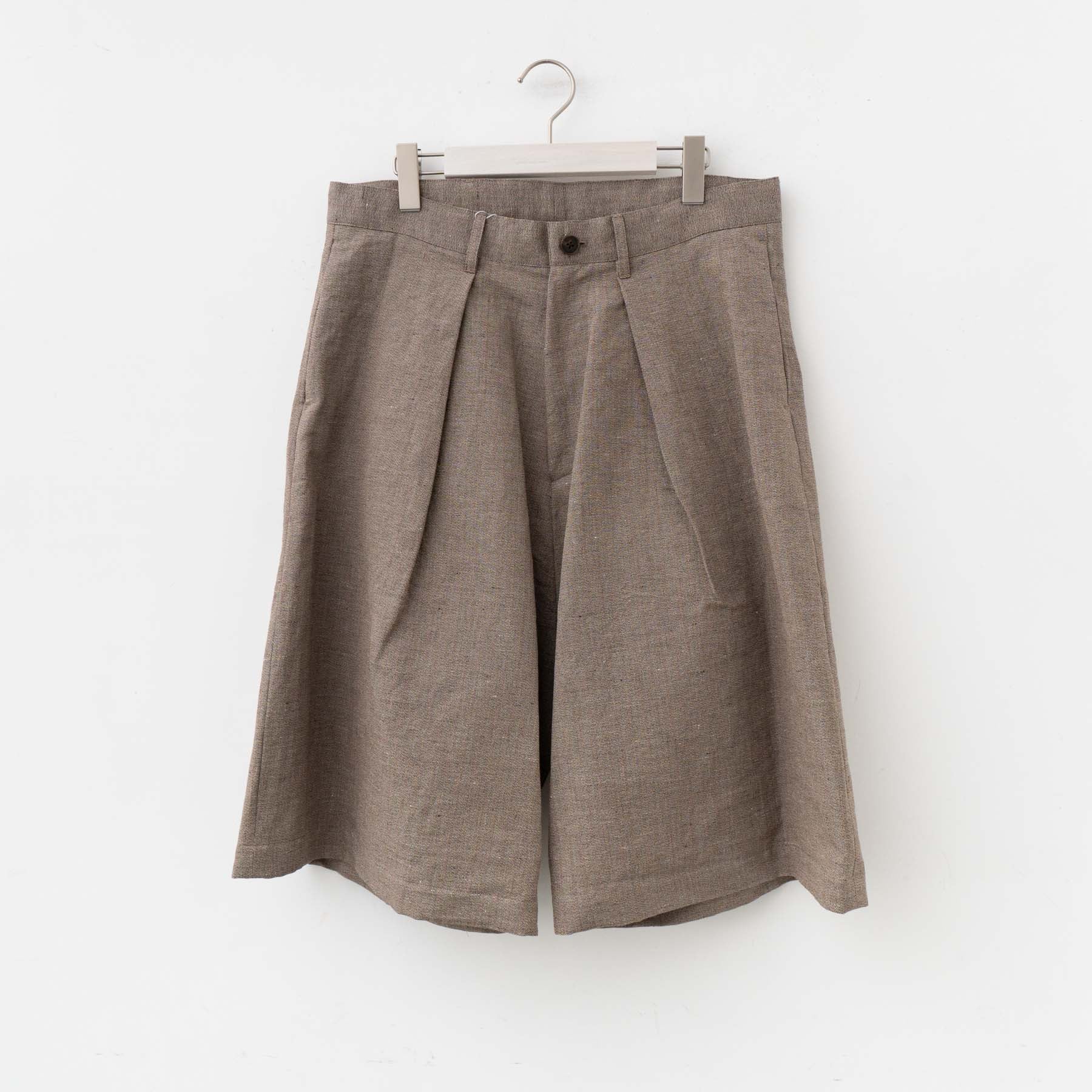 nonnotte/MEN Draping Wide Shorts TypeA N-24S-022 – haus-netstore