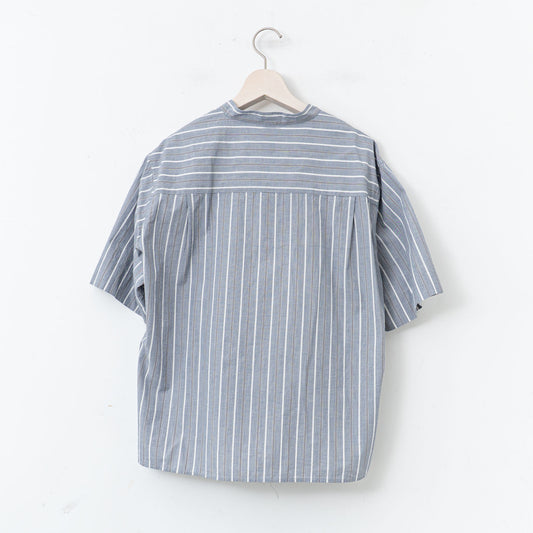 MHL.|WOMEN END ON END STRIPE COTTON SHIRT-suomi