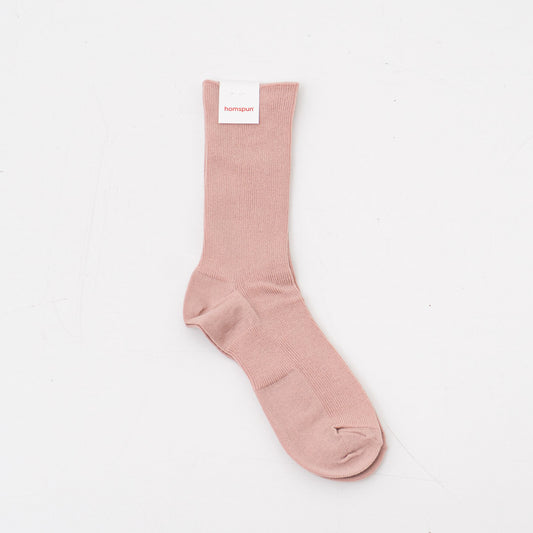 homspun|WOMEN 防縮ウールソックス 262-8281