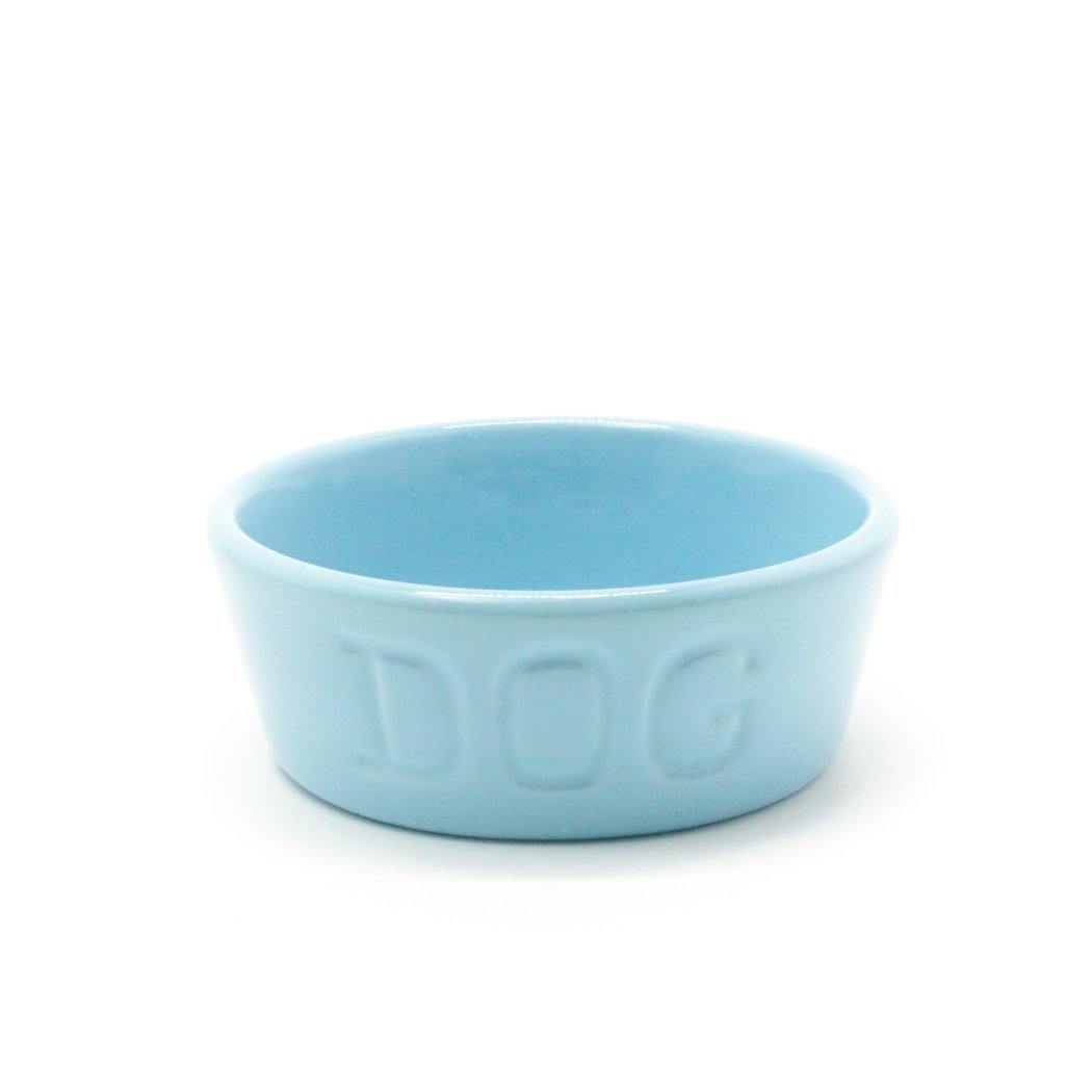 BAUER POTTERY/ DOG BOWL Sサイズ パウダーブルー - haus-netstore