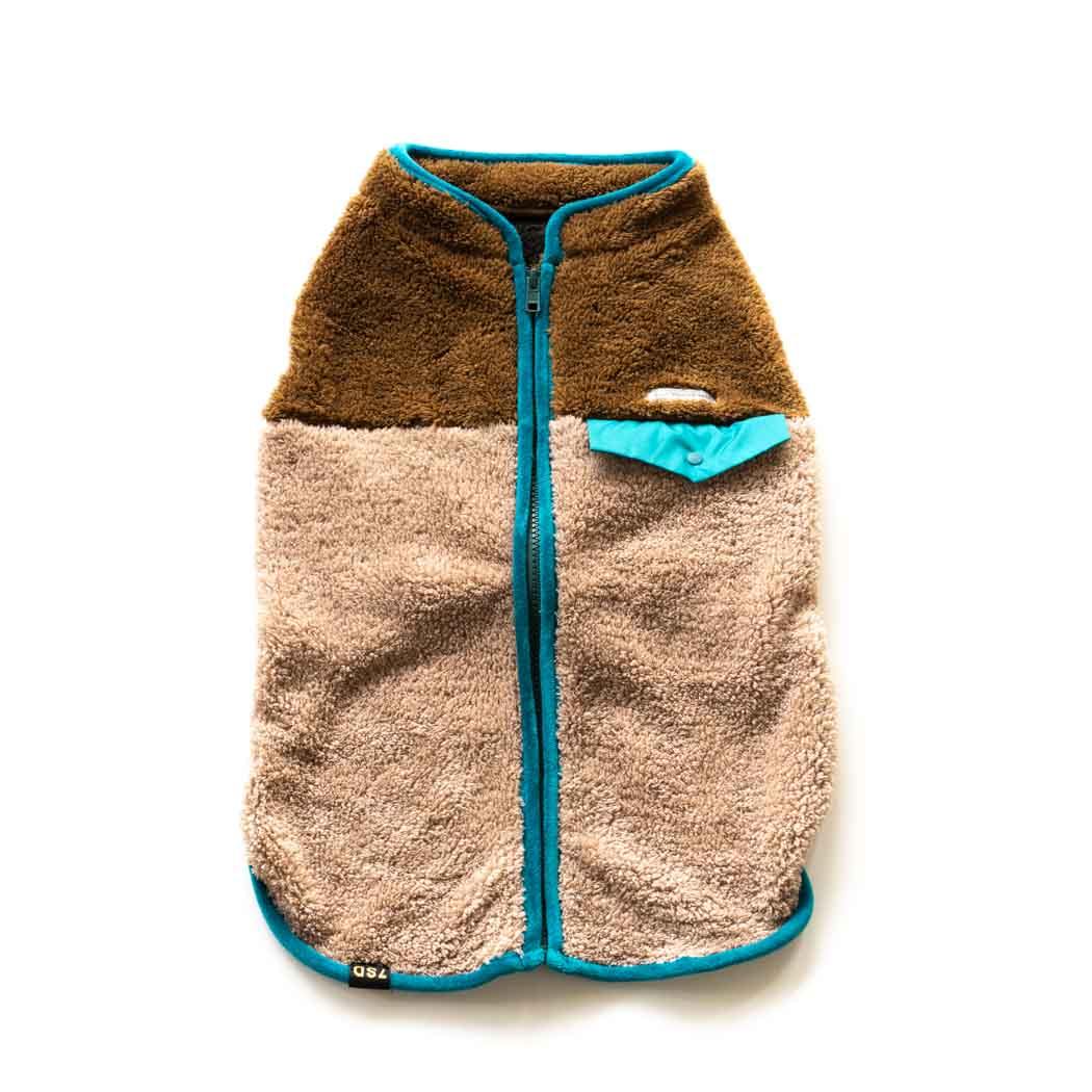 seven seas dog/ MIRACLE FUR FREEZE JACKET ブラウン/ベージュ - haus-netstore