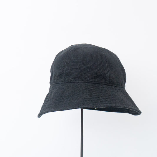 MATURE HA._MIL. / hat / linen canvas washed MIL-0781WS - haus-netstore