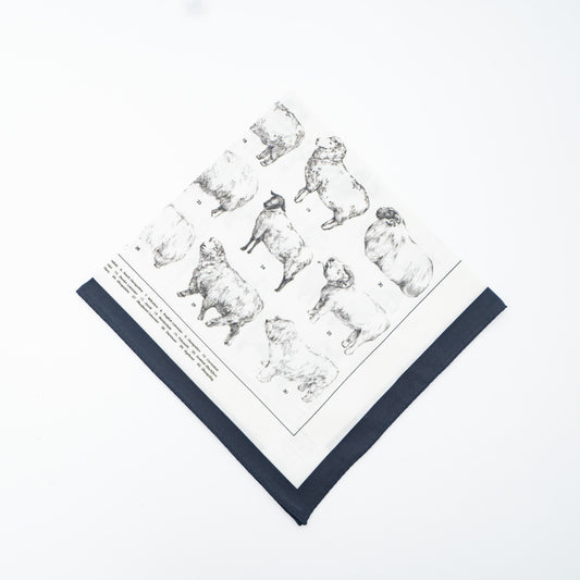 ASEEDONCLÖUD / Handkerchief basic-SHEEP - haus-netstore