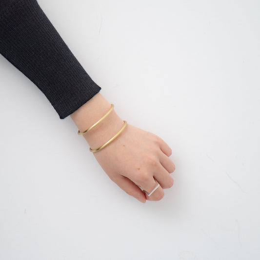 _Fot/ round wire bangle _ double 1101a_d - haus-netstore