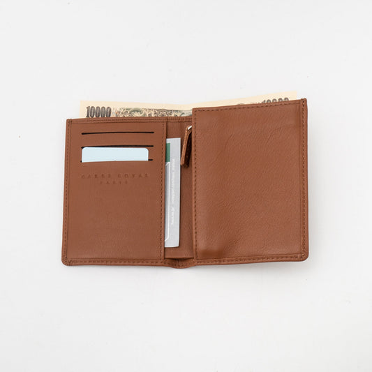 CARRE ROYAL/ wallet 3CC LA104 数量限定 縁と金運を結ぶ縁起物五円玉付き! - haus-netstore