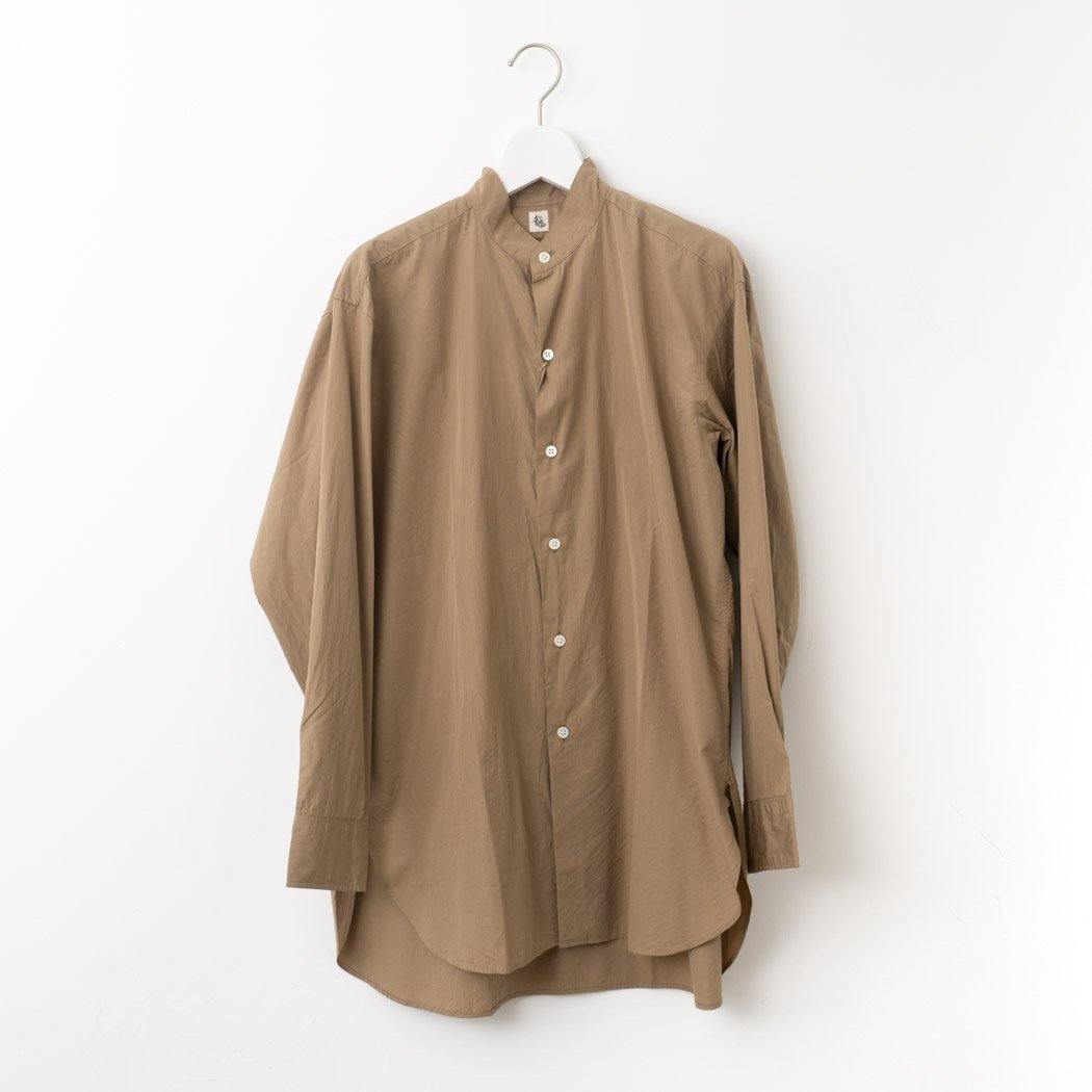 KAPTAIN SUNSHIN/ Finx Weather Stand Collar Shirt – haus-netstore