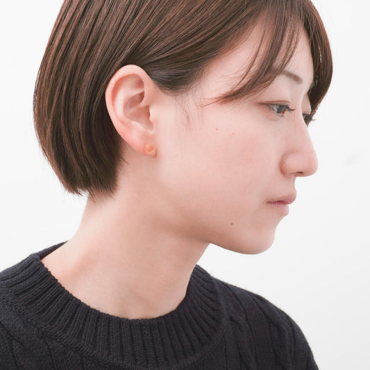 SOURCE/ Pebble Earrings col.Citrine-YH・ - haus-netstore