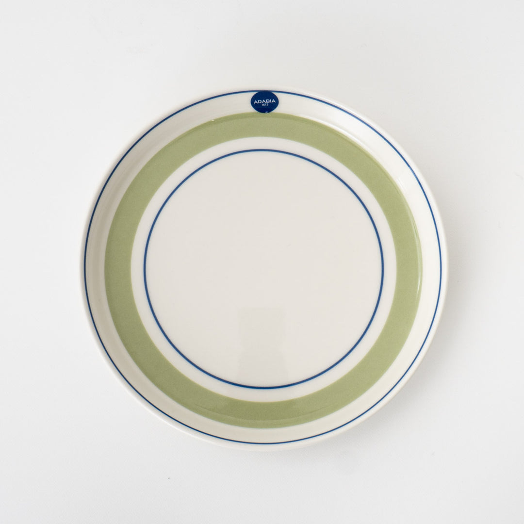 ARABIA/ Krokus green plate 19cm - haus-netstore