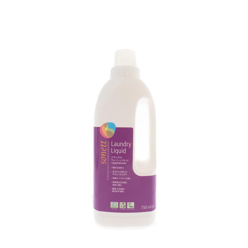 洗濯用液体洗剤 SONETT/ ナチュラルウォッシュリキッド 750ml - haus-netstore