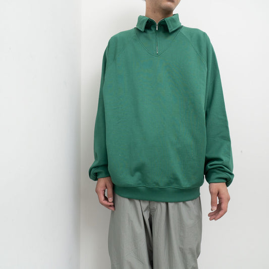 KAPTAIN SUNSHINE/ Sea Lsland Cotton Sweat Halfzip Pullover - haus-netstore