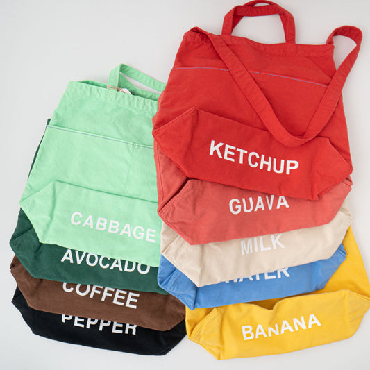 SUNSHINE + CLOUD/ GROWN IN THE SUN NEW MARKETBAG - haus-netstore