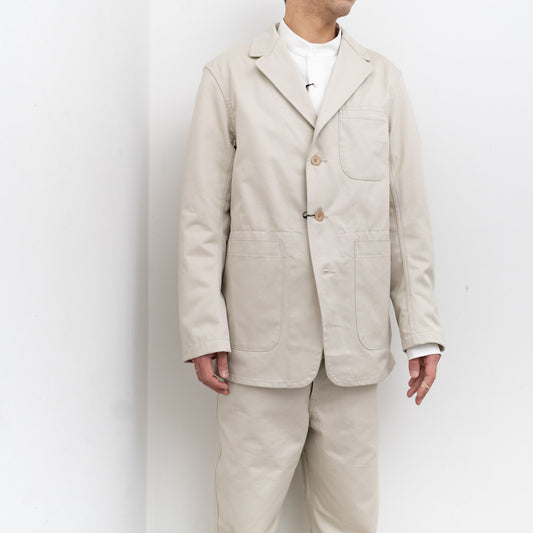 SCYE BASICS/MEN SAN JOAQUIN COTTON CHINO WORK JACKET - haus-netstore