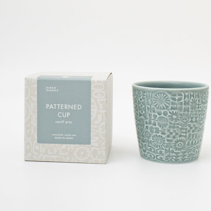 BIRDS’WORDS/ PATTERNED CUP - haus-netstore