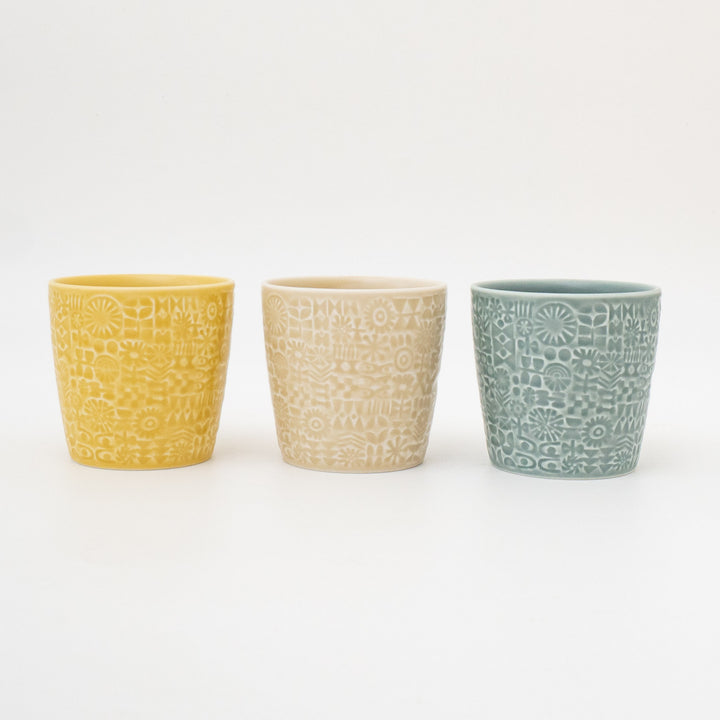 BIRDS’WORDS/ PATTERNED CUP - haus-netstore
