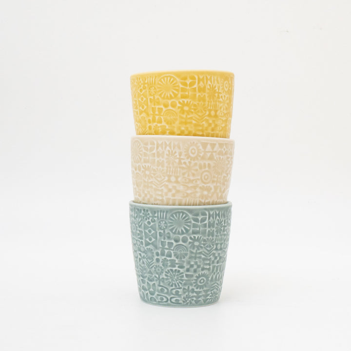 BIRDS’WORDS/ PATTERNED CUP - haus-netstore