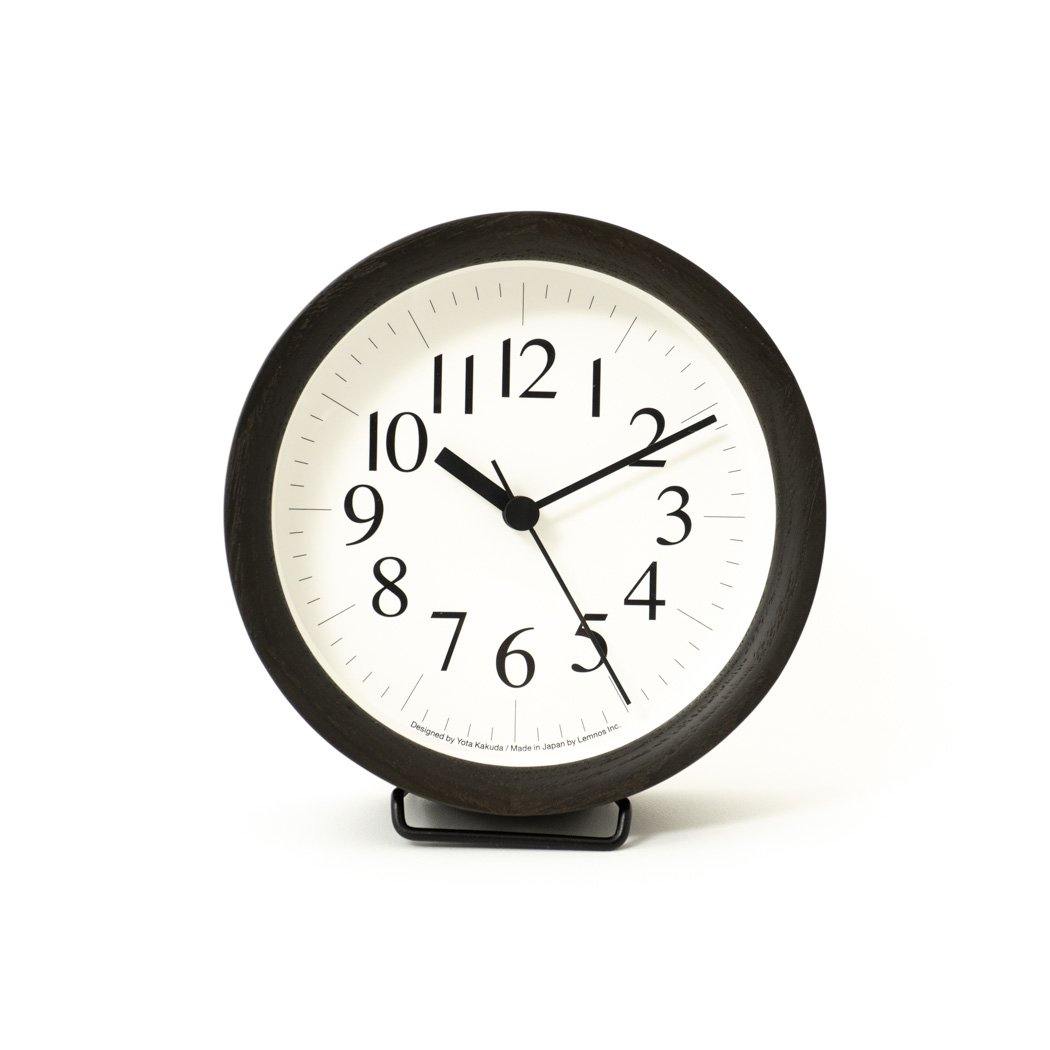Lemnos / clock B small (ブラック) - haus-netstore