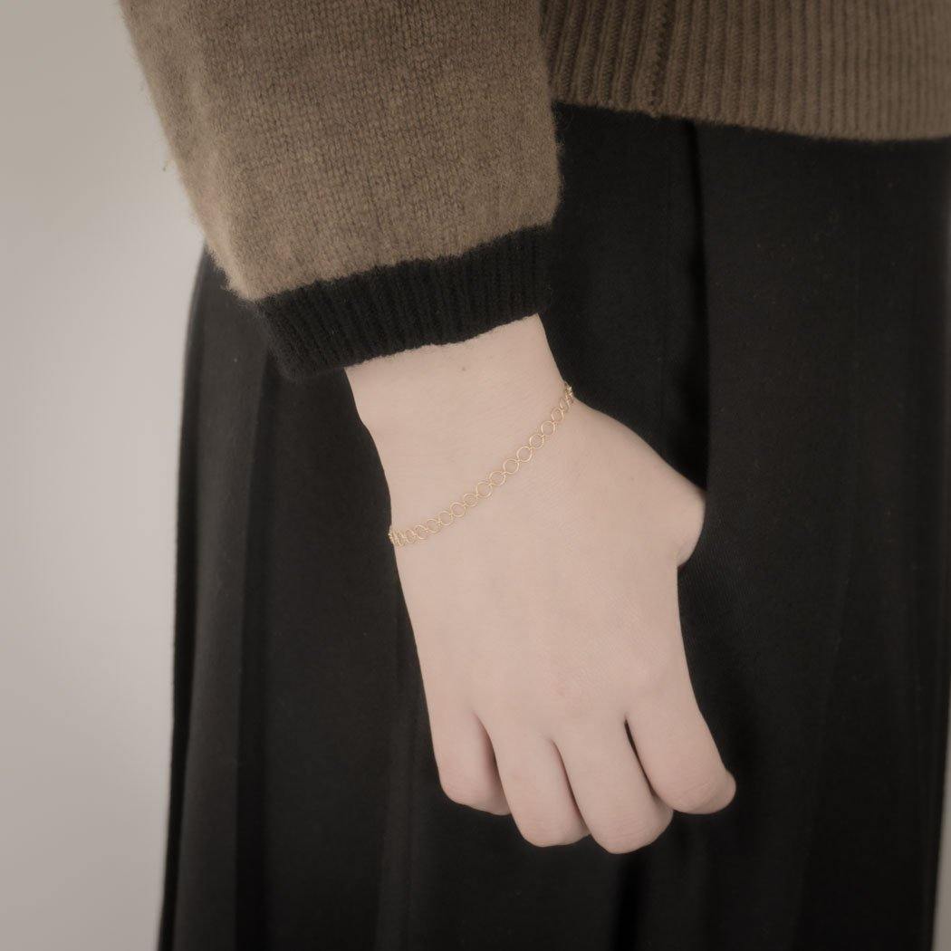 SOURCE/ Random Keshi Pearl Bracelet-Y - haus-netstore
