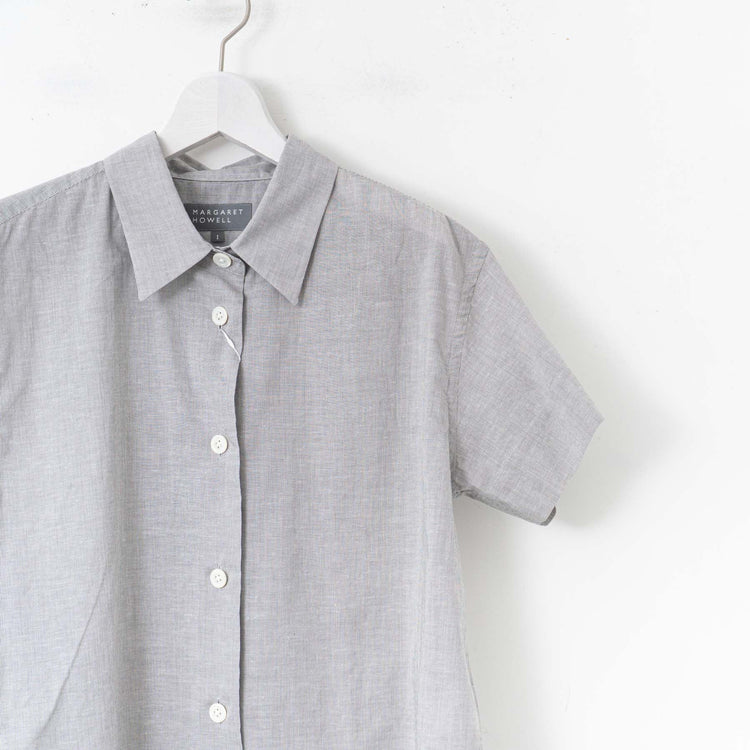 【入荷のお知らせ】MARGARET HOWELL｜HAIRLINE STRIPE COTTON LINEN SHIRT