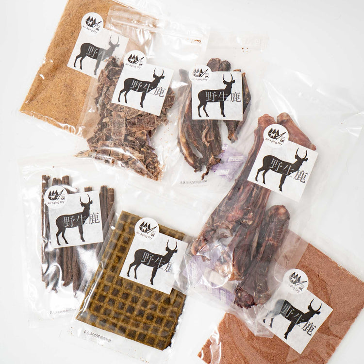 ワンちゃんのおやつとして栄養補給として、野生鹿シリーズが入荷。 - haus-netstore