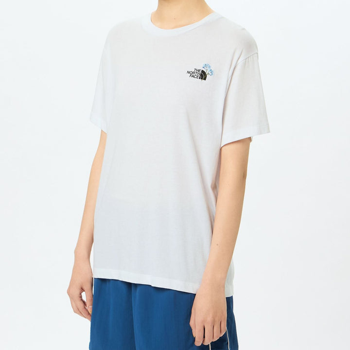 THE NORTH FACE/WOMEN　S/S Flower Logo Tee