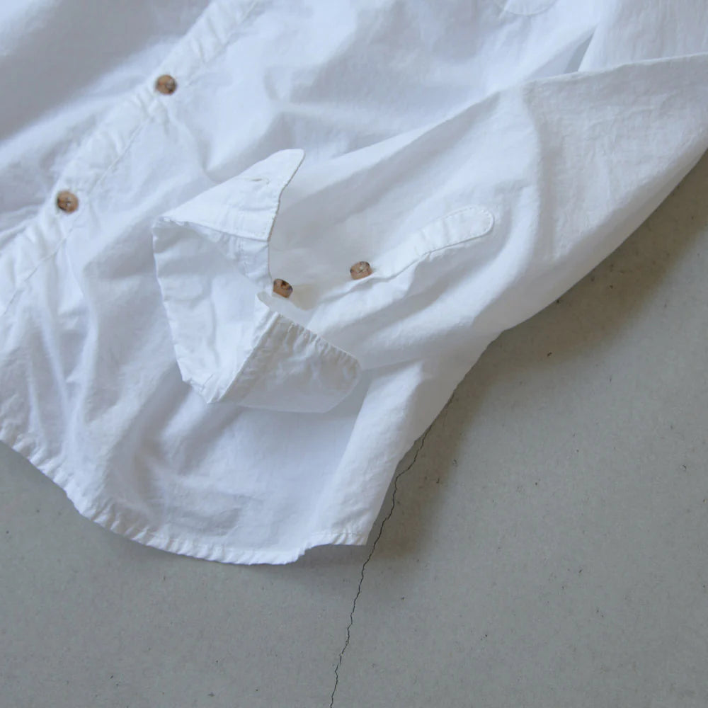 MUYA｜80/1 Nerd shirts no collar No.2504-suomi