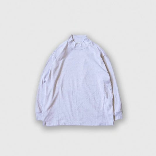 MUYA｜High neck T-shirts No.2549-suomi（white）