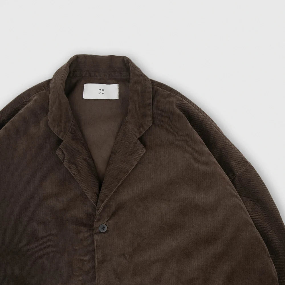 MUYA｜Corduroy livery coat tailored collar No.2609-suomi