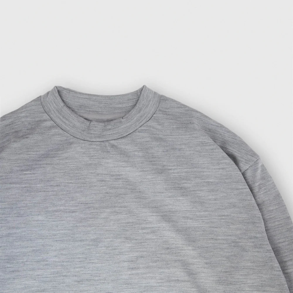 MUYA｜Merino wool crew neck T-shirts No.2622-suomi
