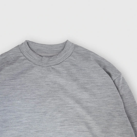 MUYA｜Merino wool crew neck T-shirts No.2622-suomi