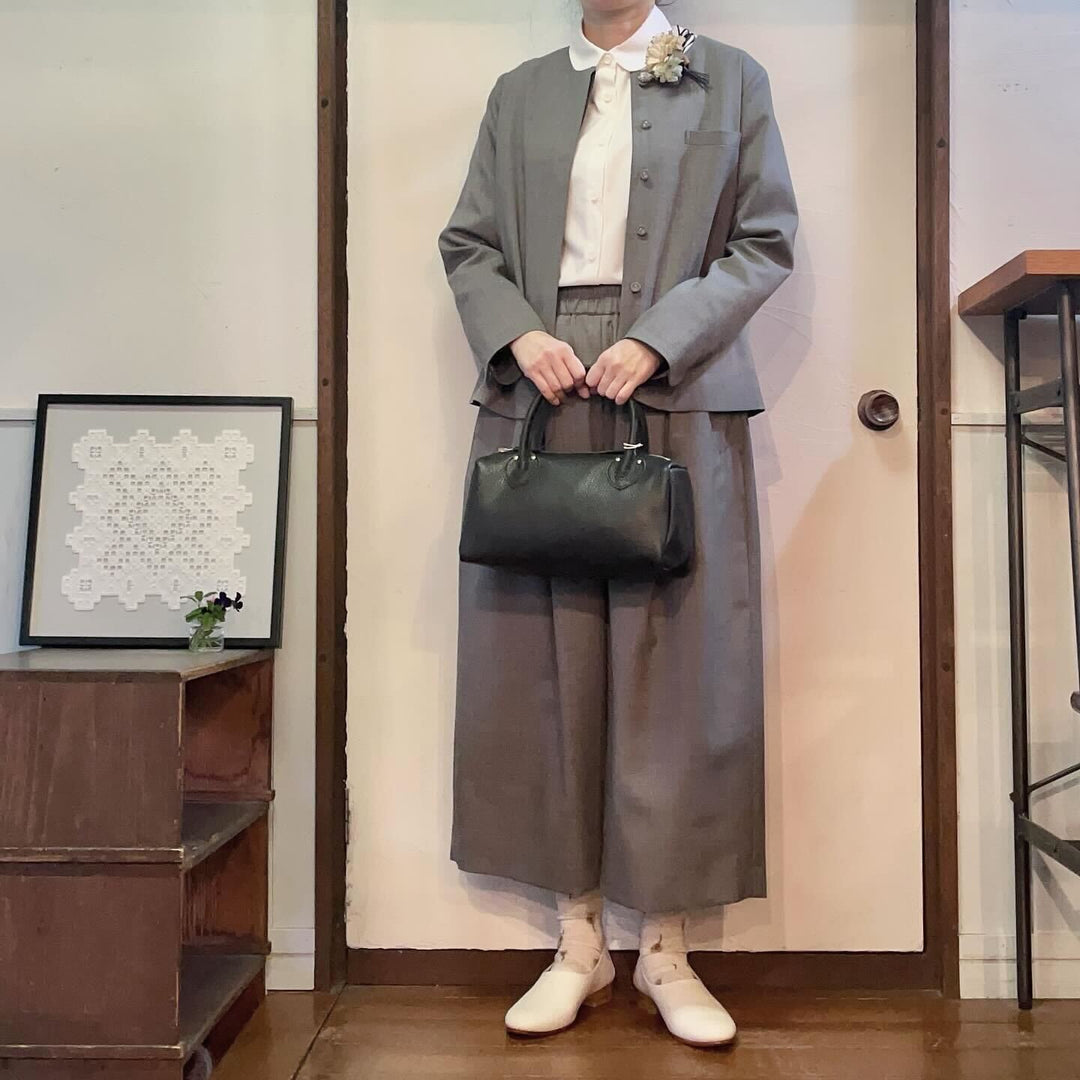 atelier naruse /WOMEN　2025｜formal set-up no collar jacket na-F04045_a