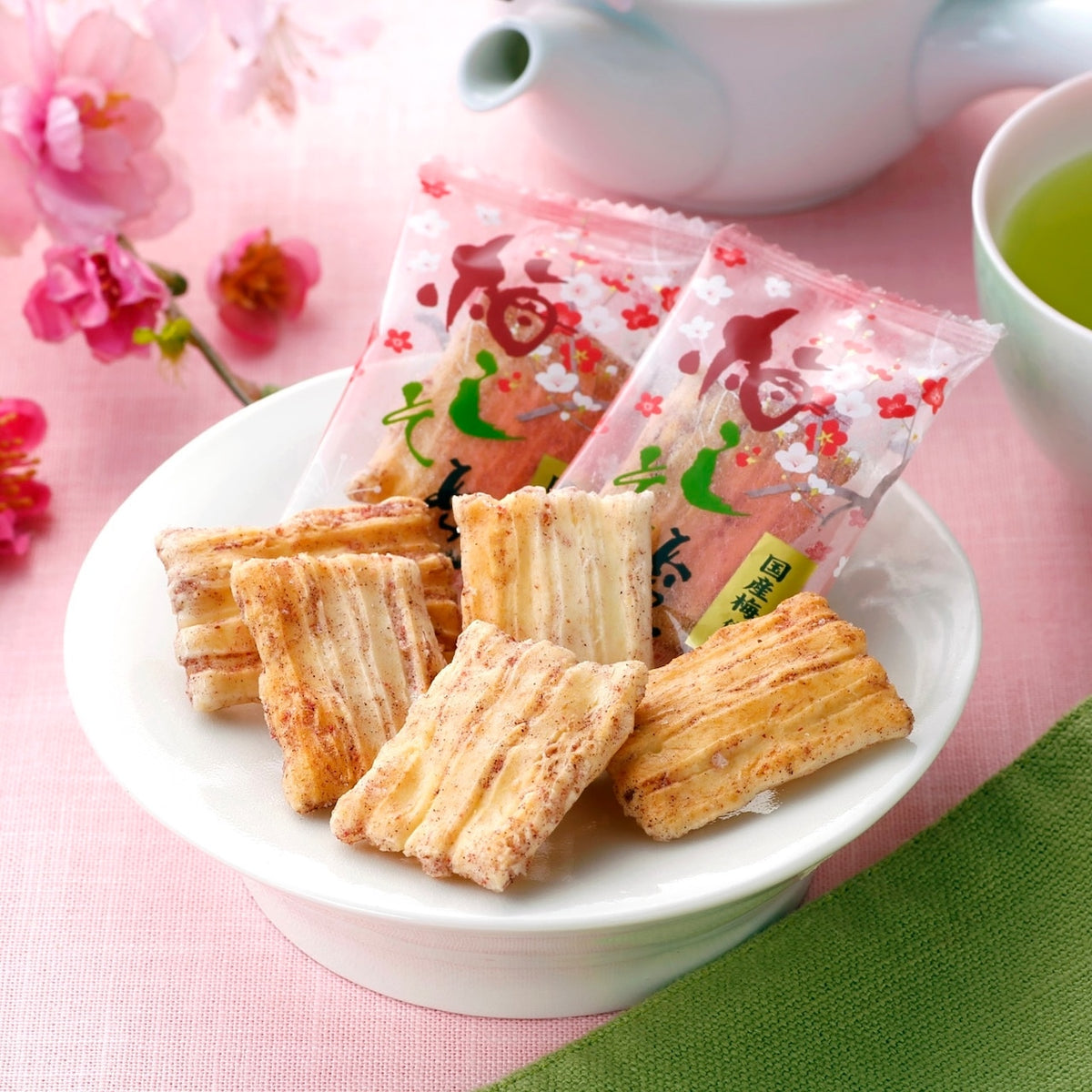 森白製菓｜スッキリ梅あられ