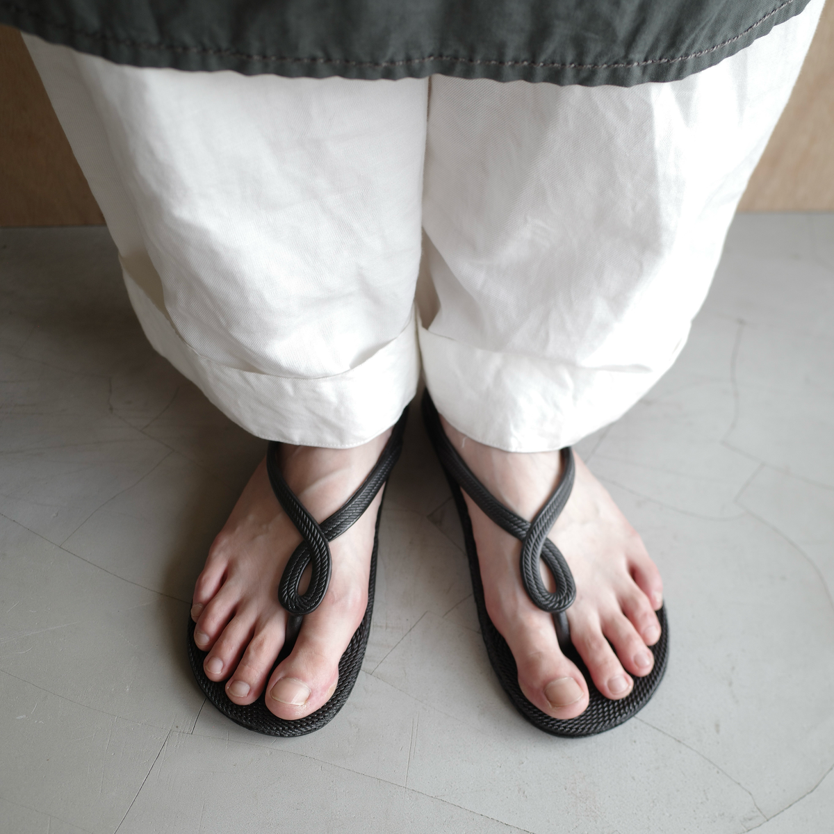 BRASILERAS｜Antalya Sandal -H（Black）