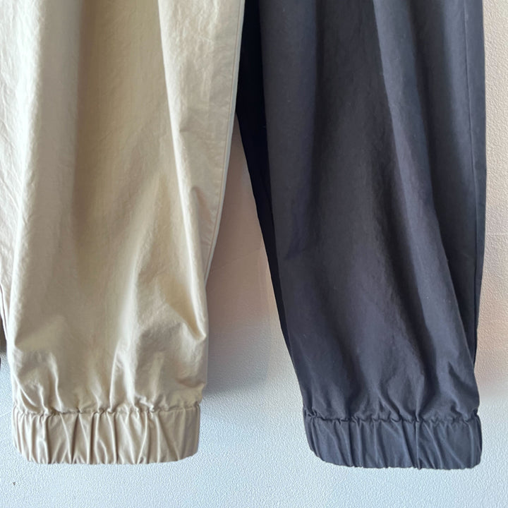 【完売】evam eva/　cotton cropped pants E251T052