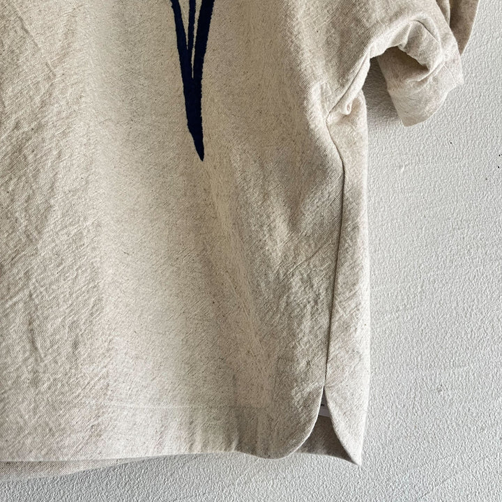 atelier naruse /WOMEN　2025｜cotton linen smock blouse ～ tulip ～ na-h02076