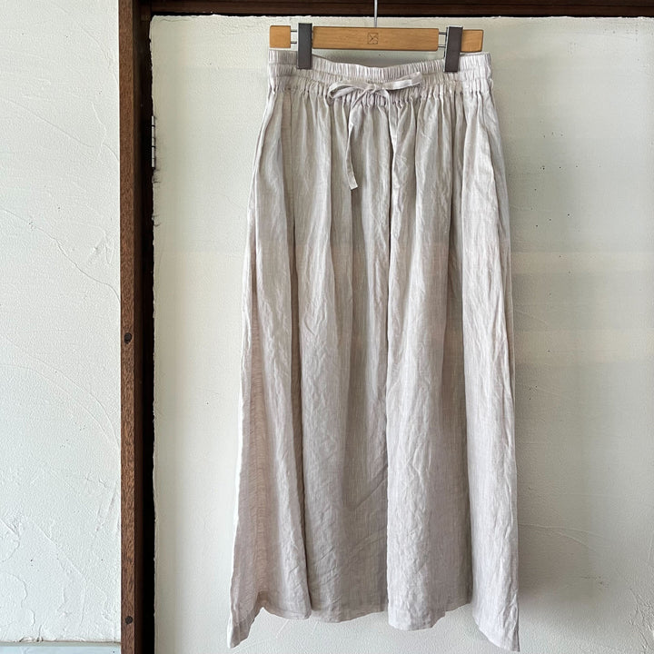 atelier naruse /WOMEN　リネンギャザースカート