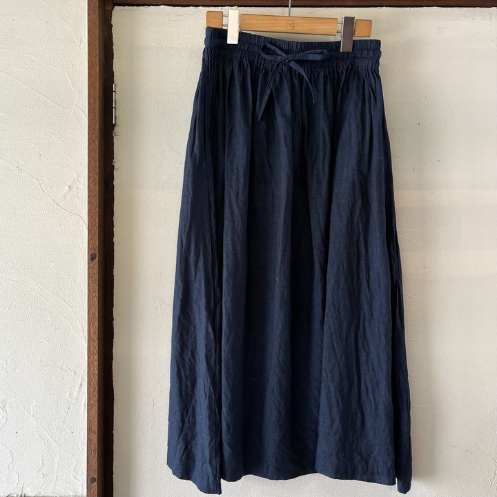 atelier naruse /WOMEN　リネンギャザースカート