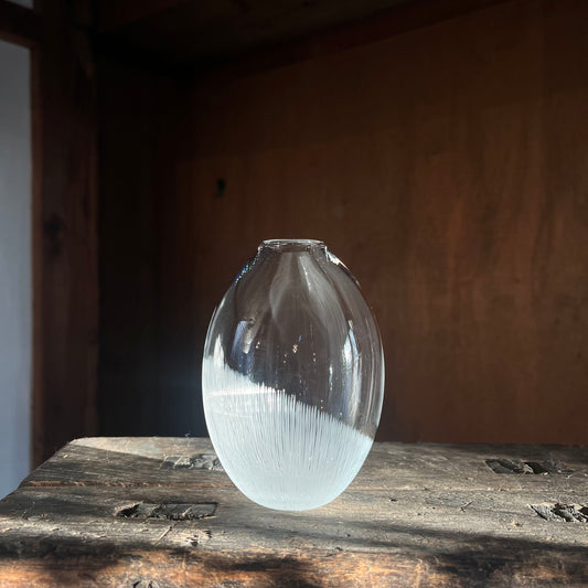 MORI GLASS　森　知恵子｜瞬き・花器/細